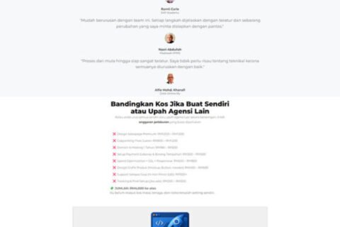 Landing Page Promosi – FM Digital